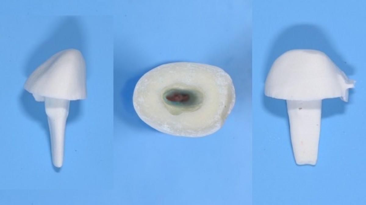 Figure 4: The post after the milling