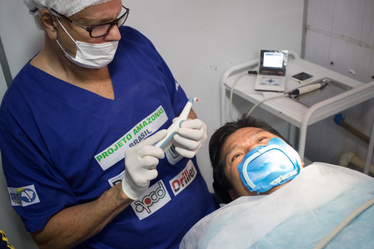 Endodontic treatment.
