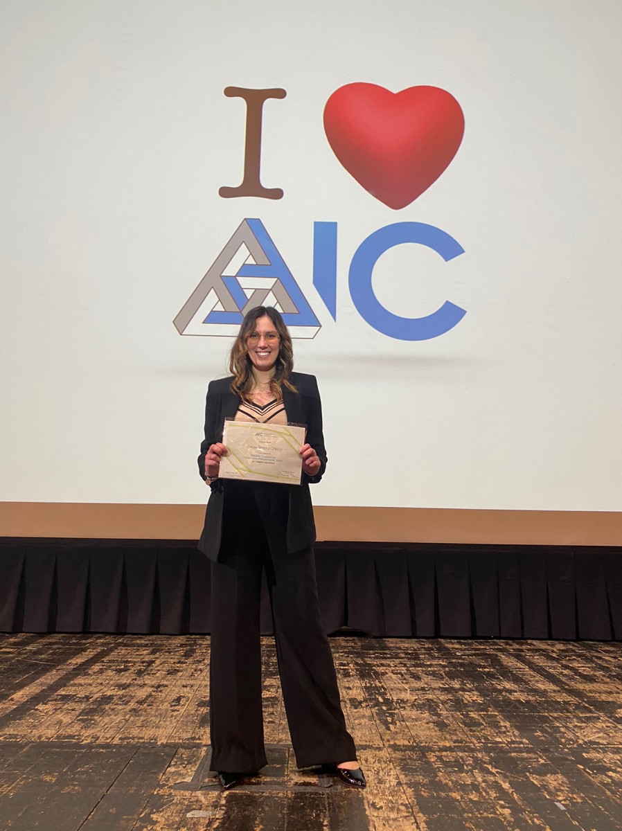 Dr. Chirico was awarded the Giancarlo Pascarmona AIC award for best clinical case for a junior fellow in 2022. 